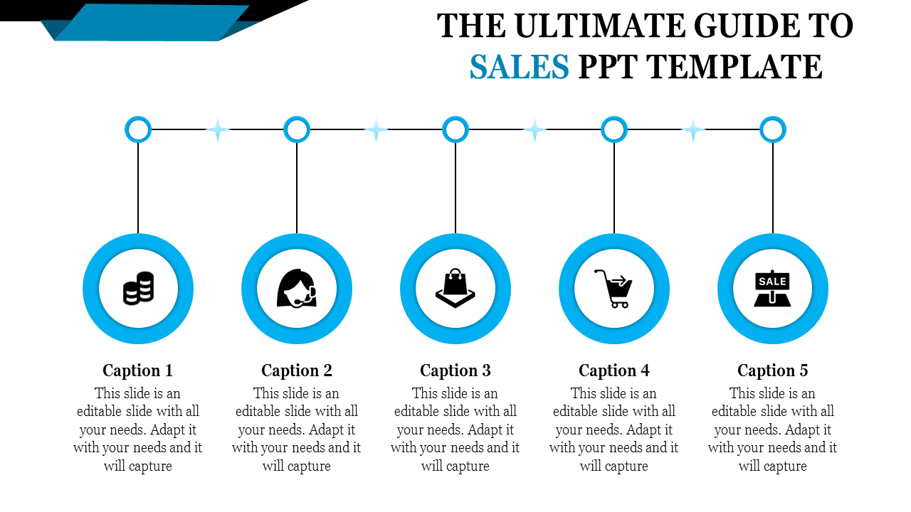 Get our Predesigned Sales PPT Template Slide Themes Design